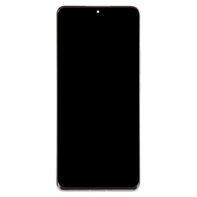 For Xiaomi 12 Pro / 12S Pro AMOLED Original LCD Screen Digitizer Full Assembly with Frame (Silver)