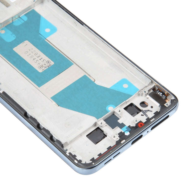AMOLED Original LCD Screen For Xiaomi Redmi K50 / K50 Pro Digitizer Full Assembly with Frame (Blue)