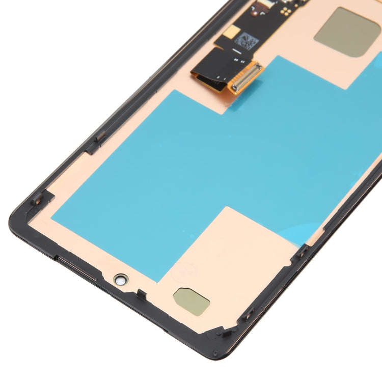 For Google Pixel 7 Pro GV4BC GE2AE Original AMOLED LCD Screen Digitizer Full Assembly with Frame ...