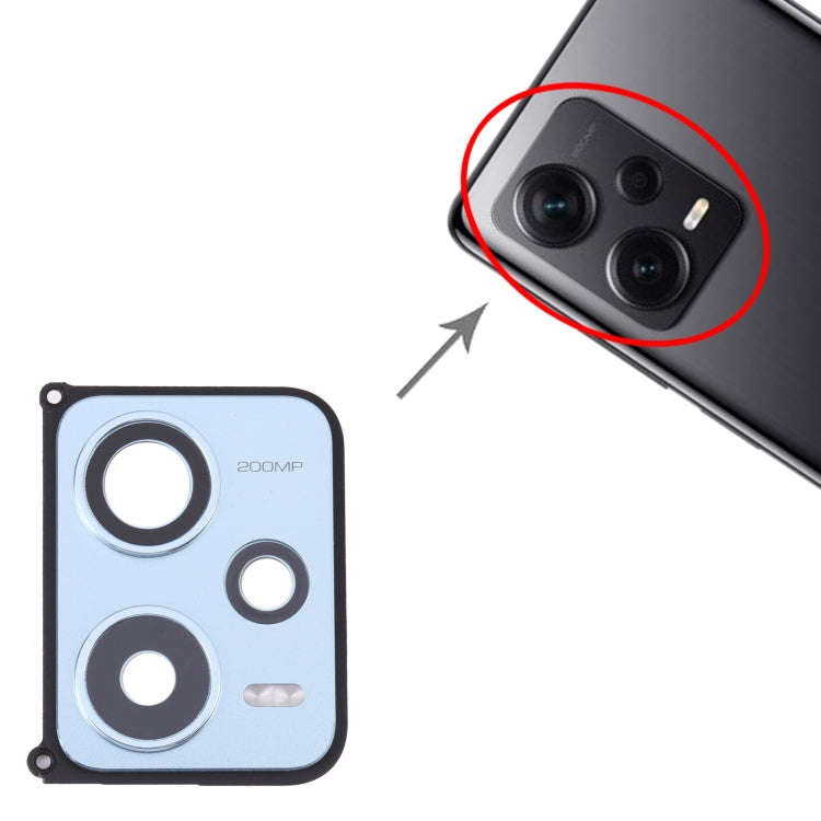 Back Camera Lens Frame for Xiaomi Redmi Note 12 Pro+ (Blue)