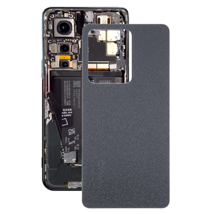 For vivo S15 OEM Glass Battery Back Cover(Black)