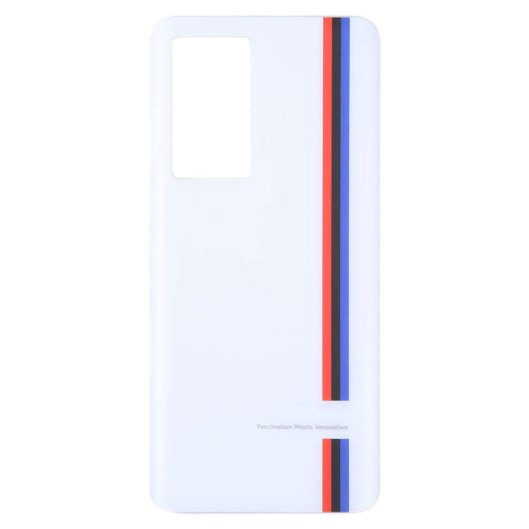For vivo iQOO 8 OEM Glass Battery Back Cover(White)
