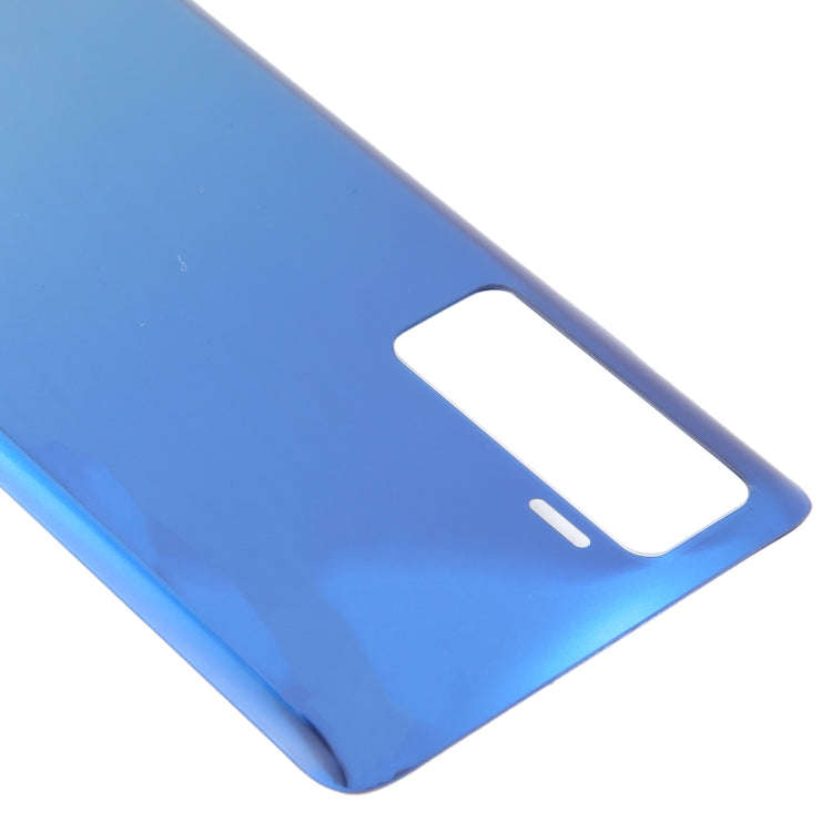 For vivo iQOO 5 5G OEM Glass Battery Back Cover(Blue)