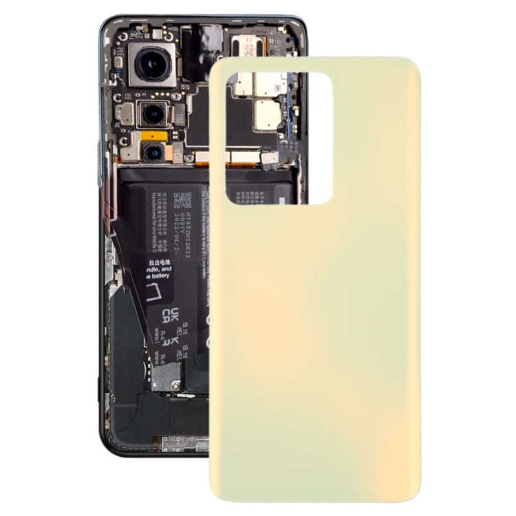 For vivo S15 Pro / V25 Pro OEM Glass Battery Back Cover(Gold)