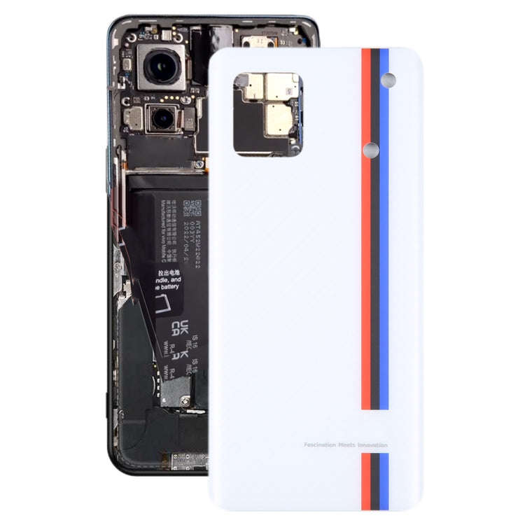 For vivo iQOO 9 OEM Glass Battery Back Cover(White)