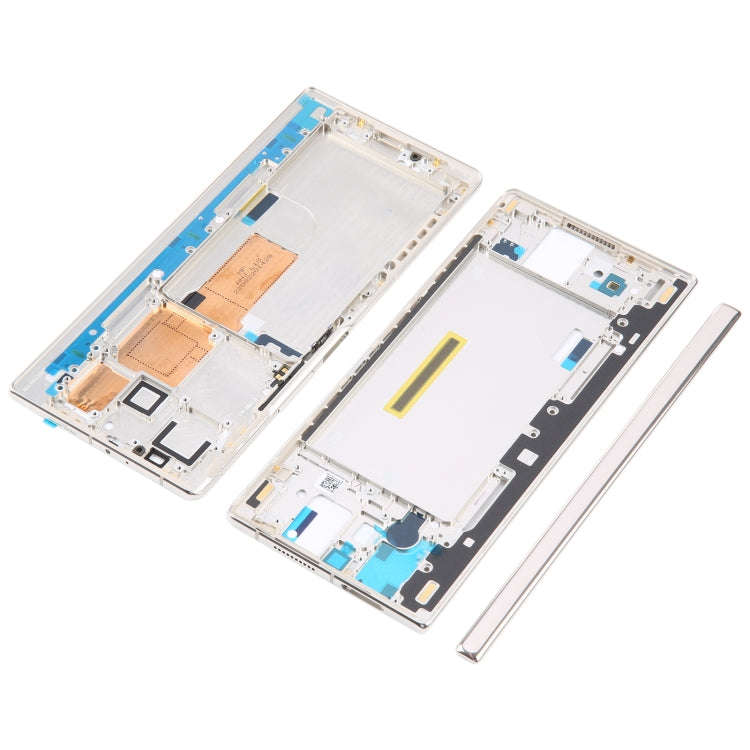 For Xiao Mix Fold 2 Original Front Housing LCD Frame Bezel Plate (Gold)