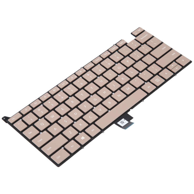 US Version Keyboard without Power Button for Microsoft Surface Laptop Go 1934(Gold)