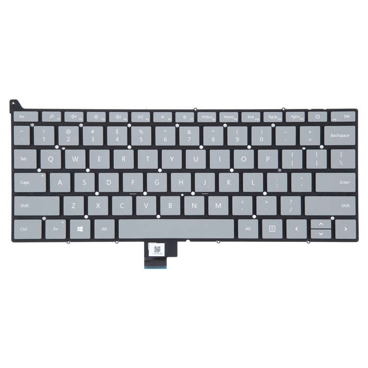 US Version Keyboard with Power Button for Microsoft Surface Laptop Go 1934(Grey)