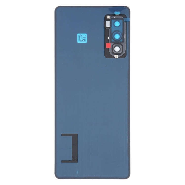 For Sony Xperia 10 IV Original Battery Back Cover(Blue)