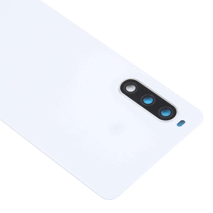 For Sony Xperia 10 IV Original Battery Back Cover(White)