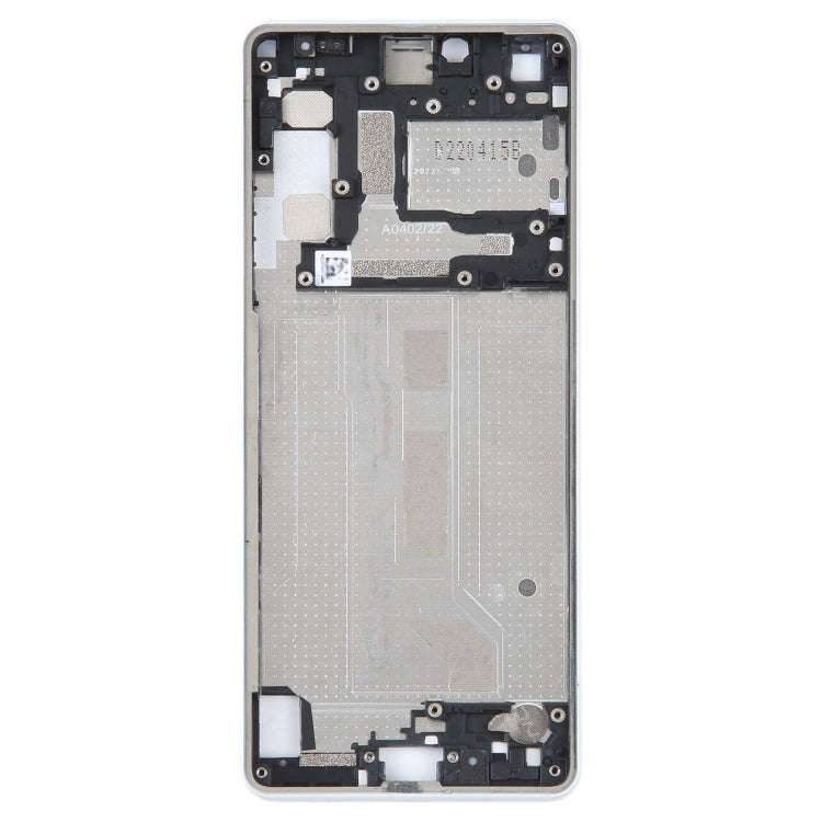 For Sony Xperia 10 IV Original Middle Frame Bezel Plate (White)