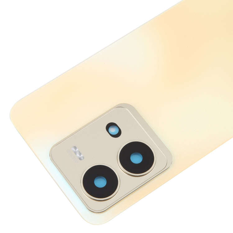 For vivo V25 Original Battery Back Cover with Camera Lens Cover(Gold)