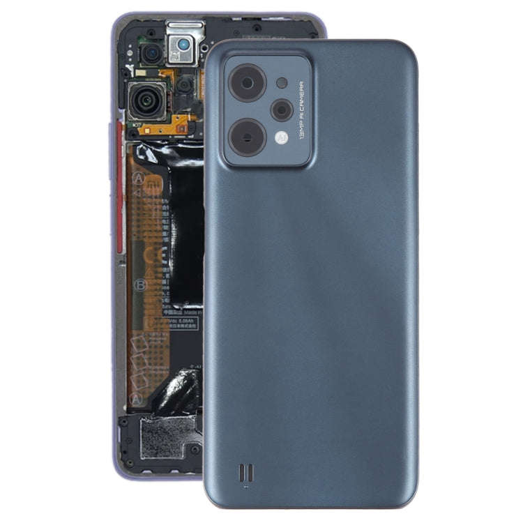 For Realme C31 Original Battery Back Cover with Camera Lens Cover(Dark Green)