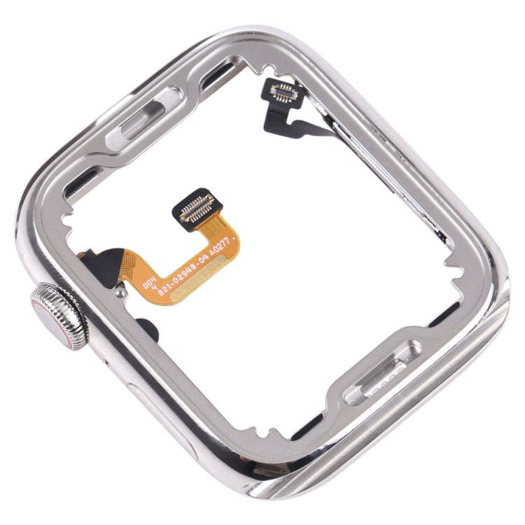 For Apple Watch Series 6 44mm Stainless Steel Middle Frame Bezel Plate with Loudspeaker / Power /...