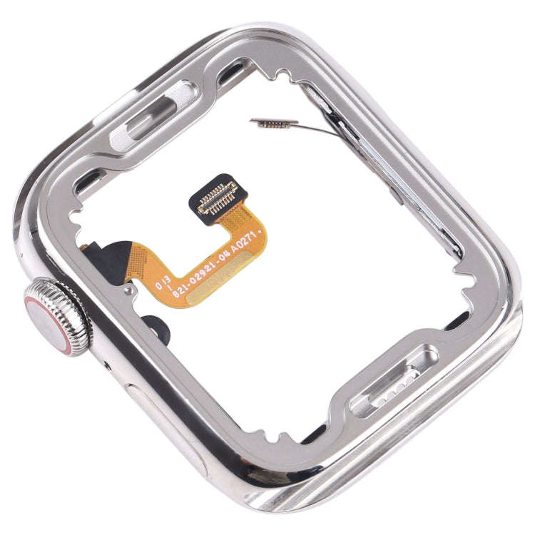For Apple Watch Series 6 40mm Stainless Steel Middle Frame Bezel Plate with Loudspeaker / Power /...