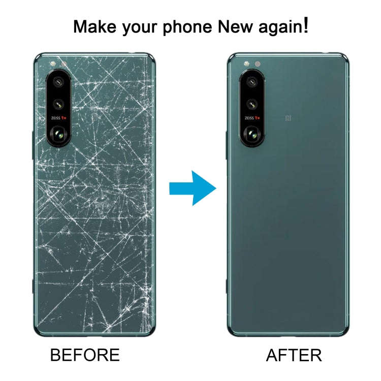 For Sony Xperia 5 III Original Battery Back Cover with Camera Lens Cover(Green)