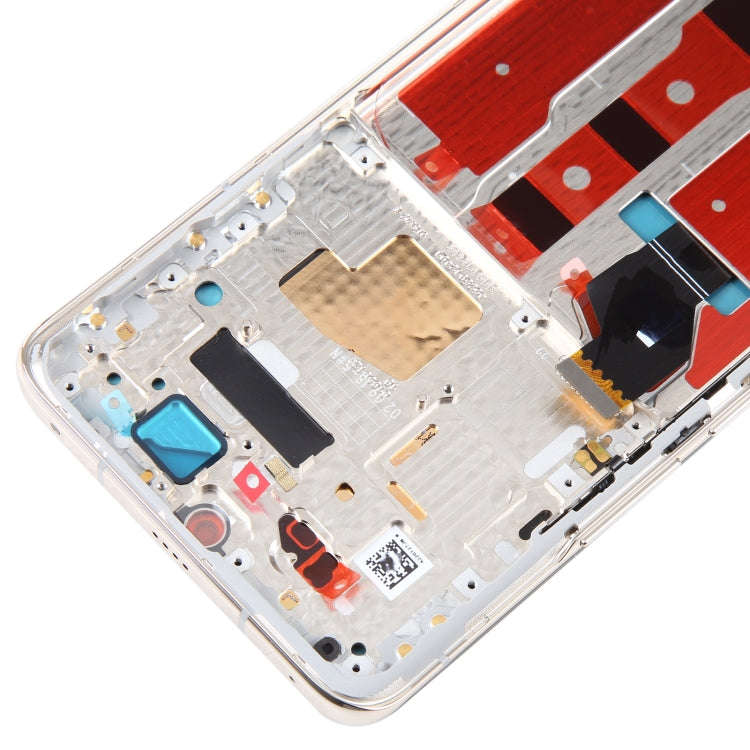 Original LCD Screen For Honor Magic4 Digitizer Full Assembly with Frame(Gold)