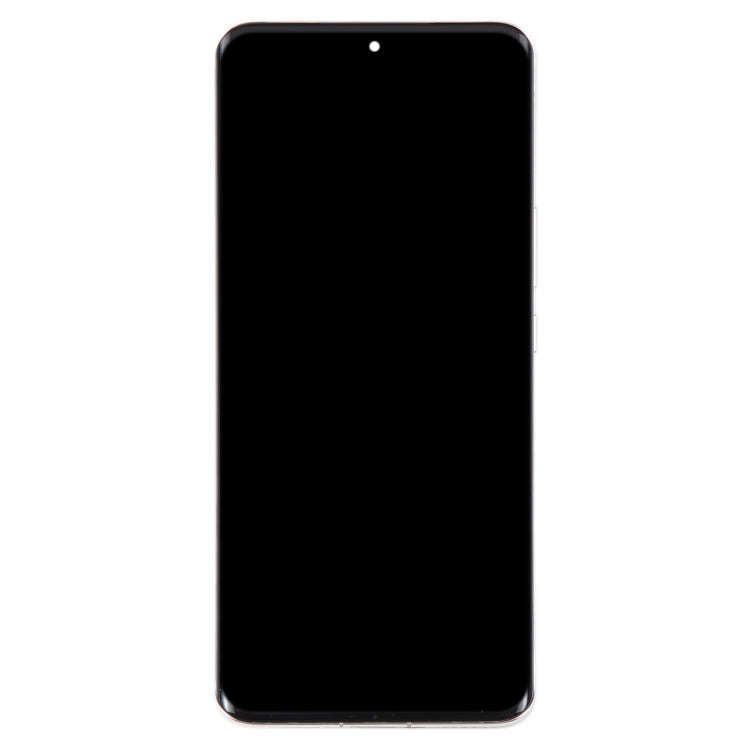 Original LCD Screen For Honor Magic4 Digitizer Full Assembly with Frame(Silver)