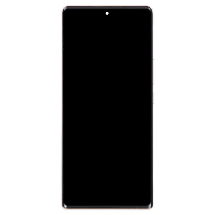 Original LCD Screen For Honor 70 Digitizer Full Assembly with Frame(Gold)