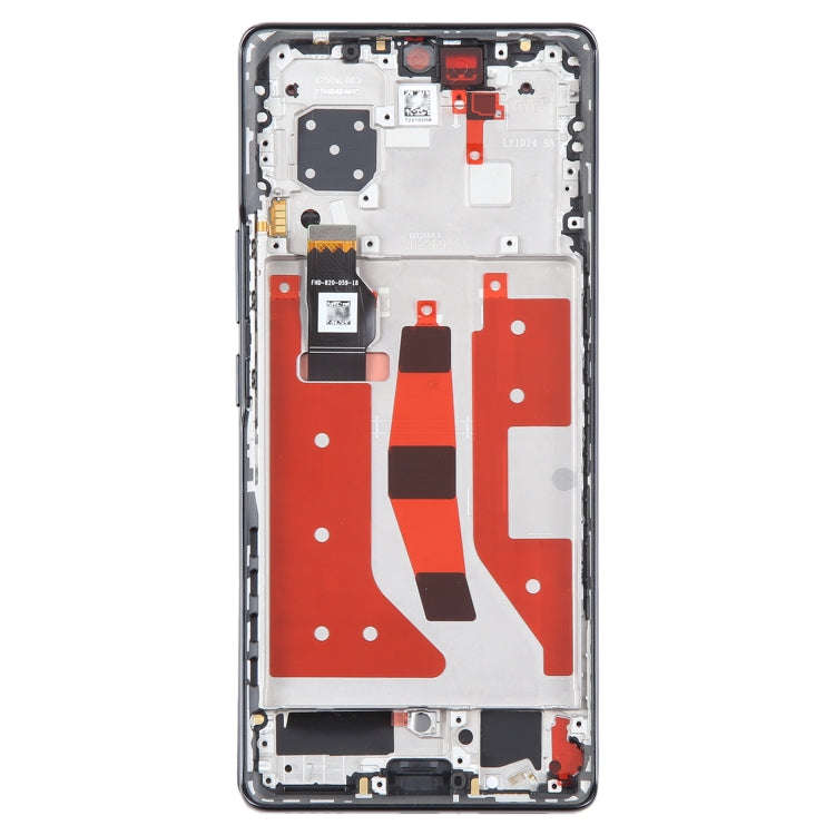 Original LCD Screen For Honor 80 Digitizer Full Assembly with Frame(Black)