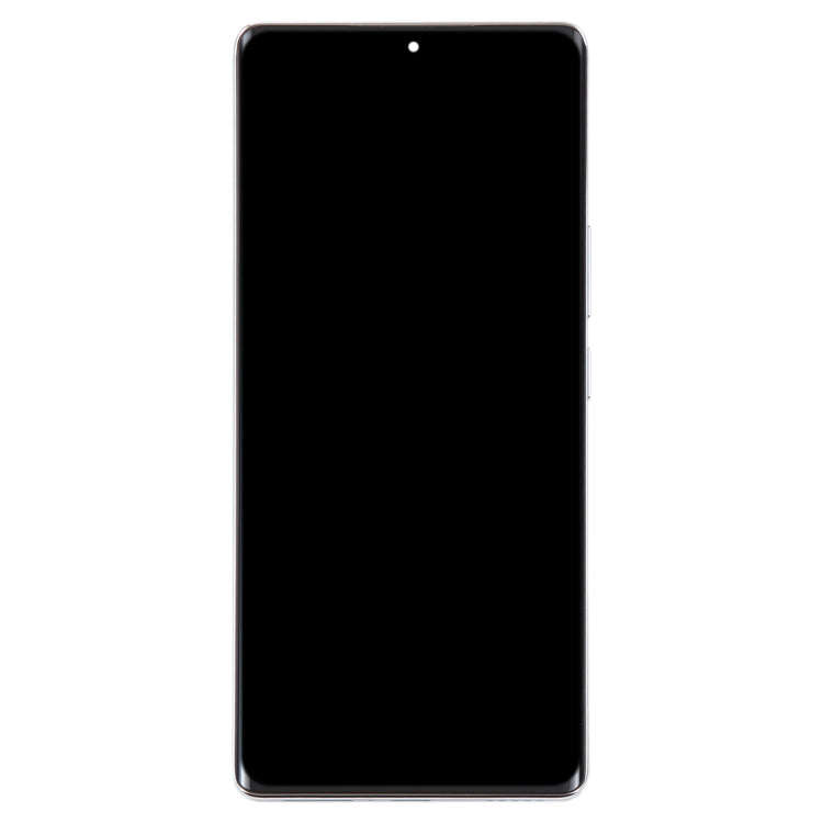 Original LCD Screen For Honor 80 Digitizer Full Assembly with Frame(Silver)