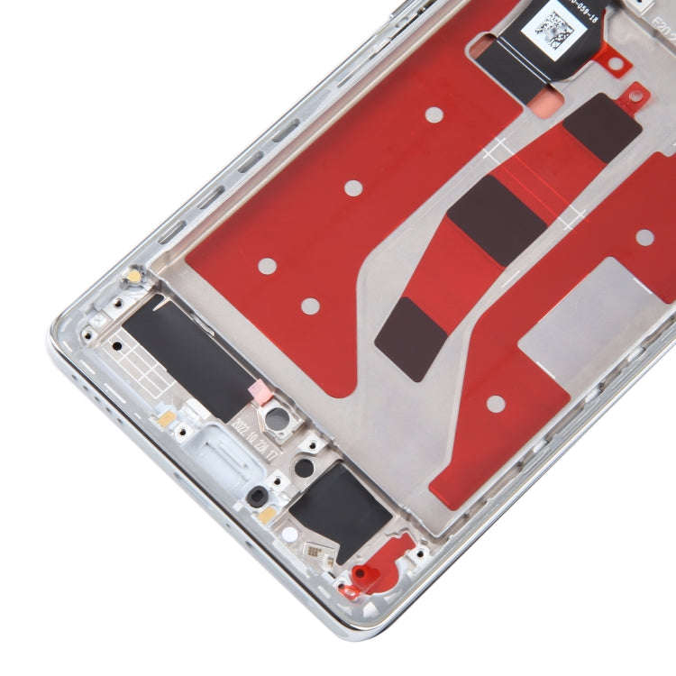 Original LCD Screen For Honor 80 Digitizer Full Assembly with Frame(Silver)