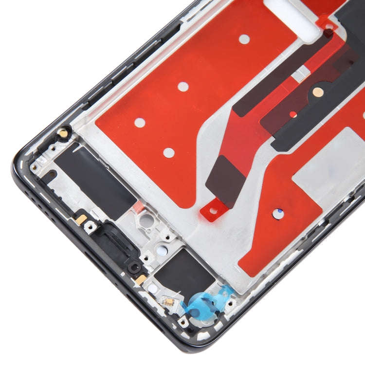 For Honor 80 Pro Front Housing LCD Frame Bezel Plate (Black)