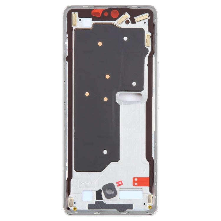 For Honor 80 Pro Front Housing LCD Frame Bezel Plate (Silver)