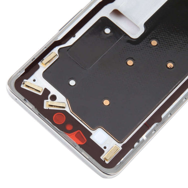For Honor 80 Pro Front Housing LCD Frame Bezel Plate (Silver)