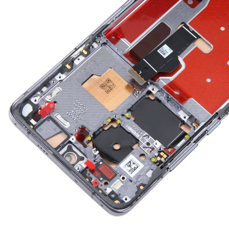 Original LCD Screen For Huawei P50 Pro Digitizer Full Assembly with Frame(Black)