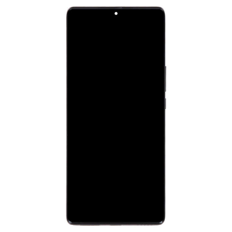 Original LCD Screen For Honor X40 Digitizer Full Assembly with Frame(Black)