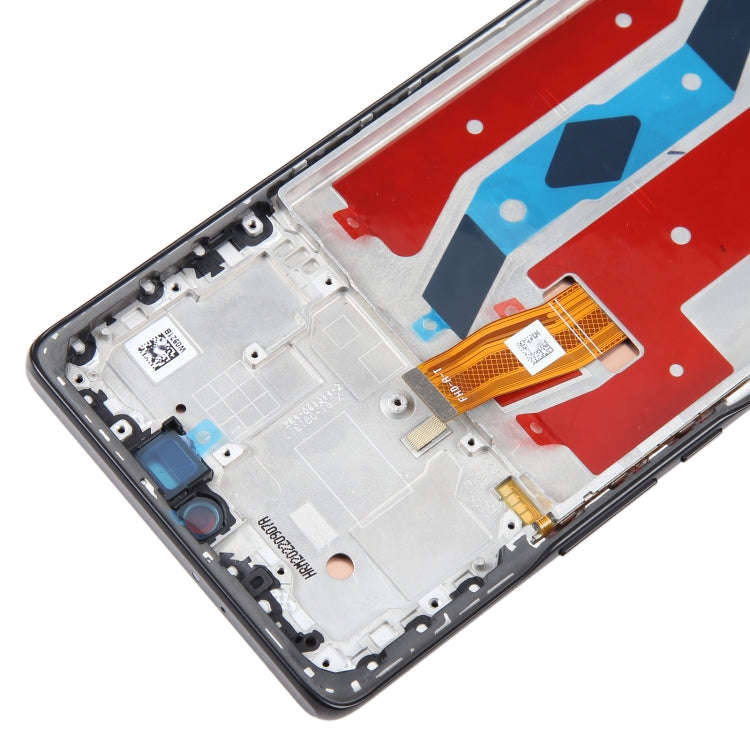 Original LCD Screen For Honor X40 Digitizer Full Assembly with Frame(Black)
