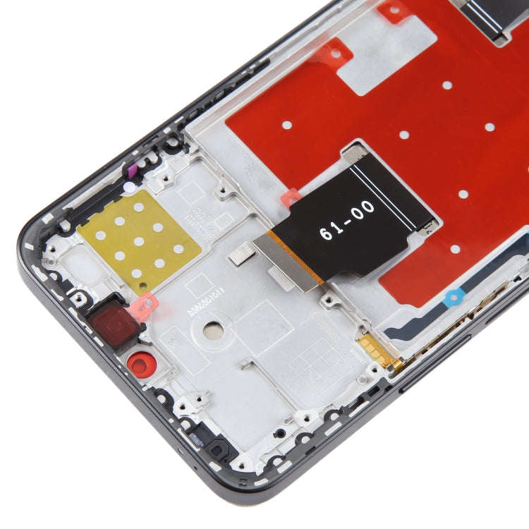 Original LCD Screen For Honor X8a Digitizer Full Assembly with Frame(Black)