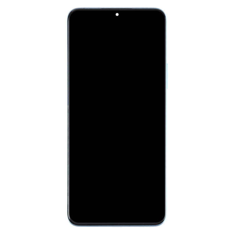 Original LCD Screen For Honor X8a Digitizer Full Assembly with Frame(Blue)