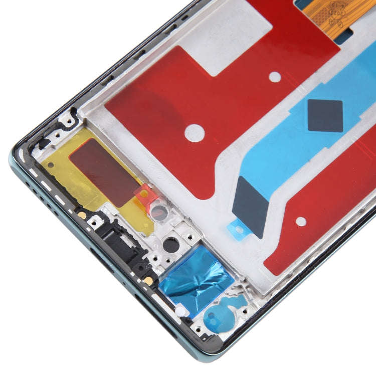 Original LCD Screen For Honor 60 SE Digitizer Full Assembly with Frame(Green)