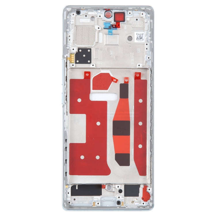 For Honor 70 Front Housing LCD Frame Bezel Plate(Blue)