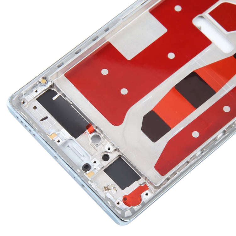 For Honor 70 Front Housing LCD Frame Bezel Plate(Blue)