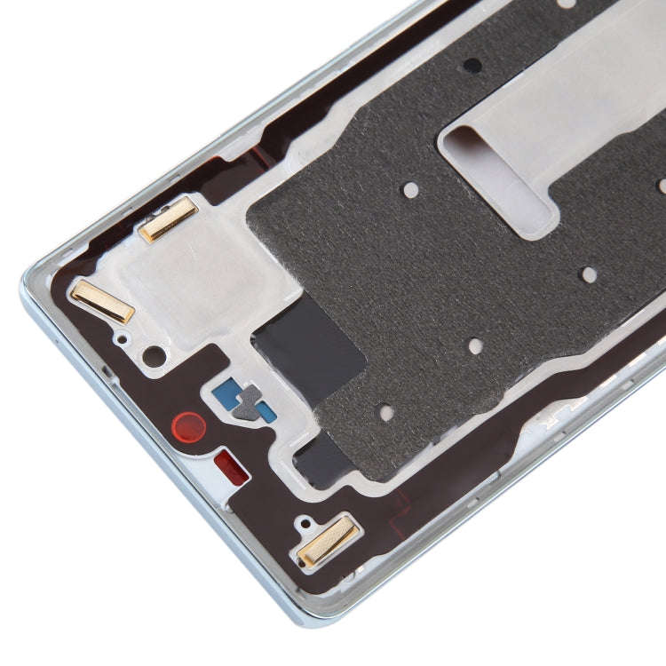 For Honor 70 Front Housing LCD Frame Bezel Plate(Blue)