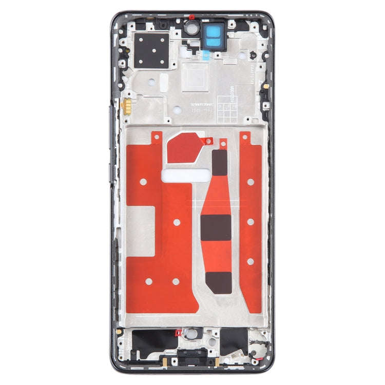 For Honor 60 Pro Front Housing LCD Frame Bezel Plate(Black)