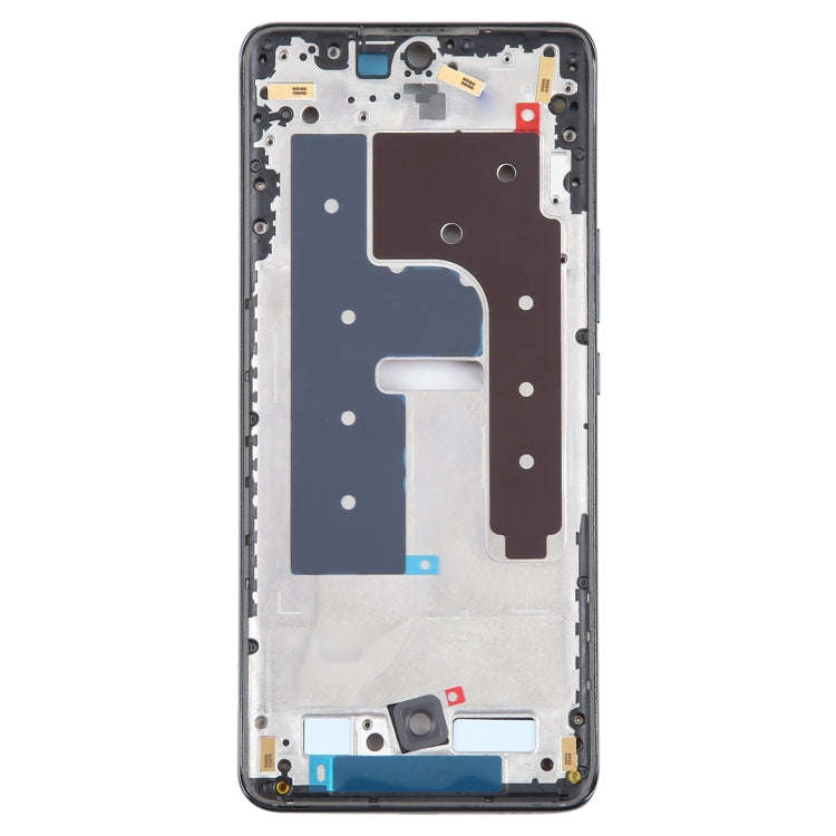 For Honor 60 Pro Front Housing LCD Frame Bezel Plate(Black)