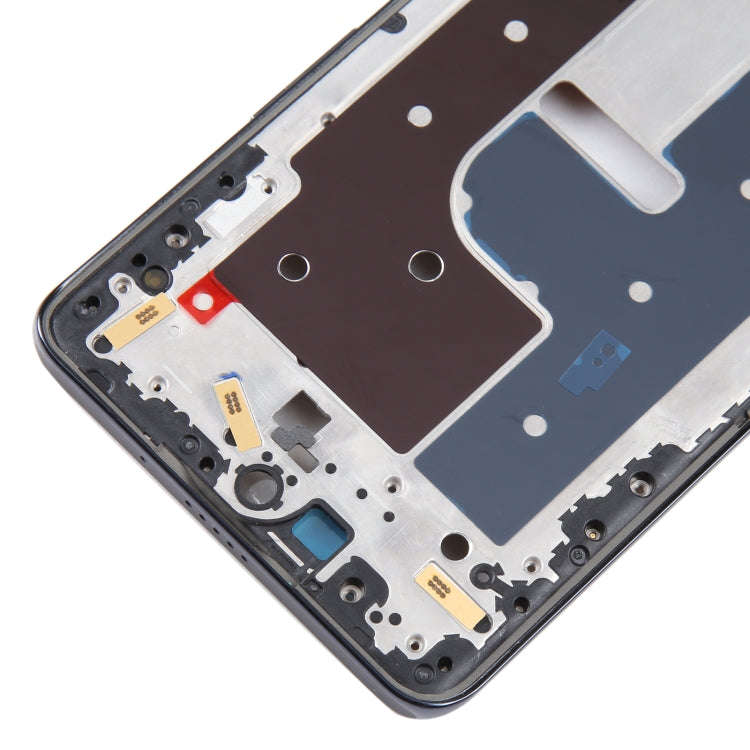 For Honor 60 Pro Front Housing LCD Frame Bezel Plate(Black)