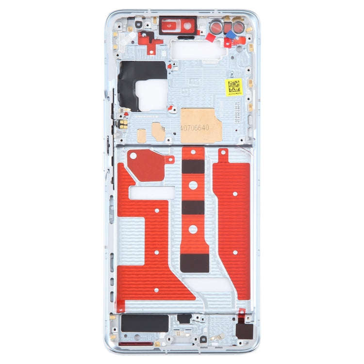 For Honor Magic4 Pro Front Housing LCD Frame Bezel Plate(Blue)