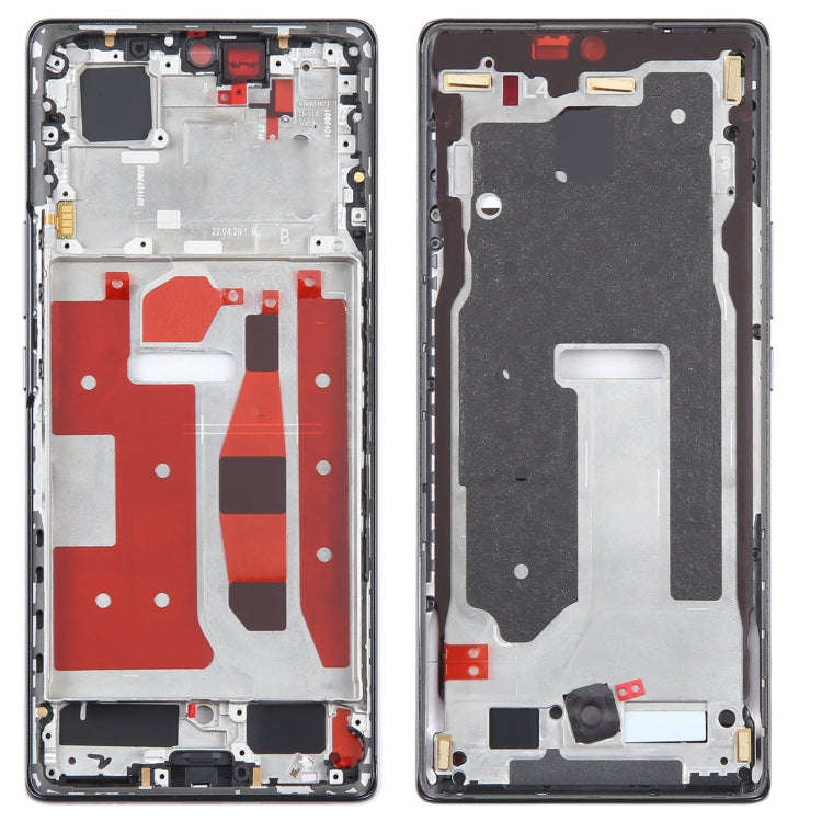 For Honor 60 Front Housing LCD Frame Bezel Plate(Black)