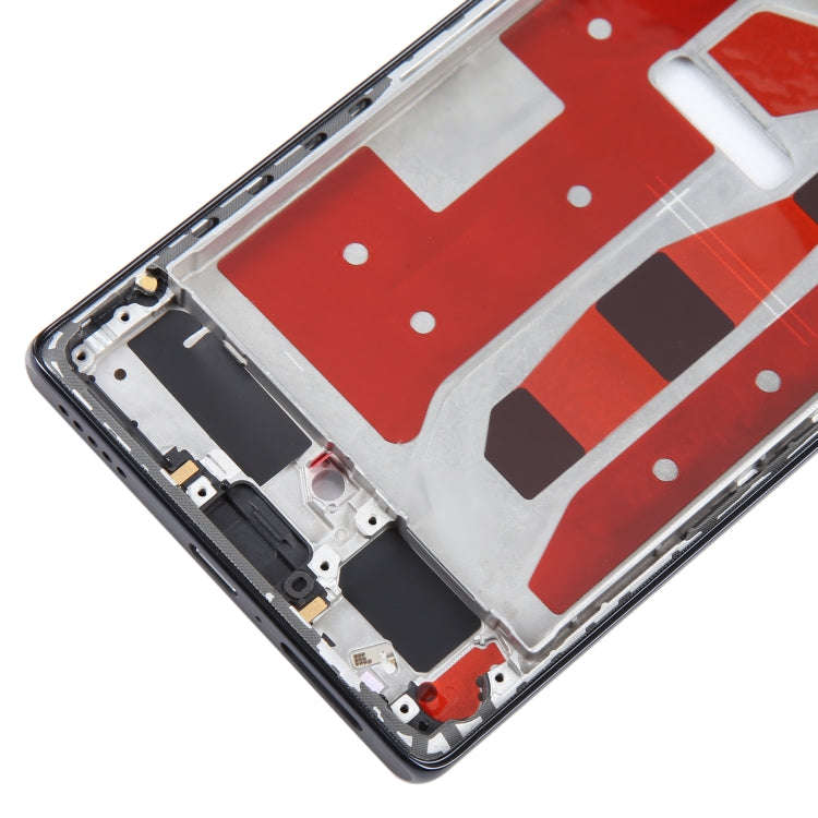 For Honor 60 Front Housing LCD Frame Bezel Plate(Black)