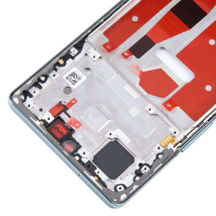 For Honor 60 Front Housing LCD Frame Bezel Plate(Green)