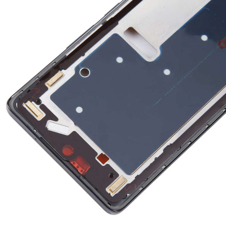 For Honor 80 Front Housing LCD Frame Bezel Plate(Black)