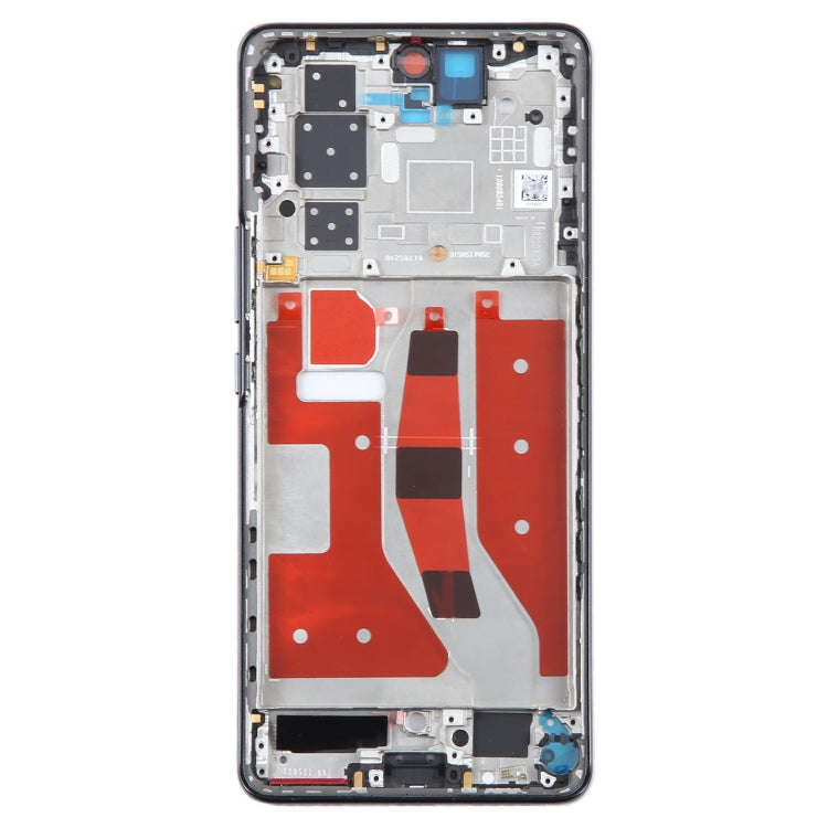 For Honor 70 Pro Front Housing LCD Frame Bezel Plate(Black)