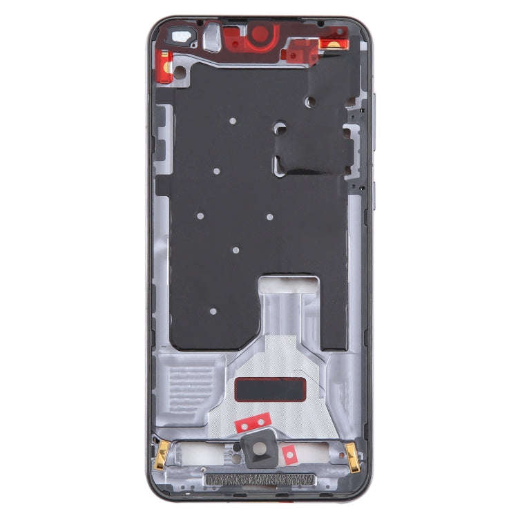 For Huawei P50 Front Housing LCD Frame Bezel Plate(Black)