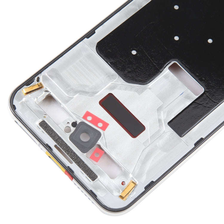 For Huawei P50 Front Housing LCD Frame Bezel Plate(Silver)
