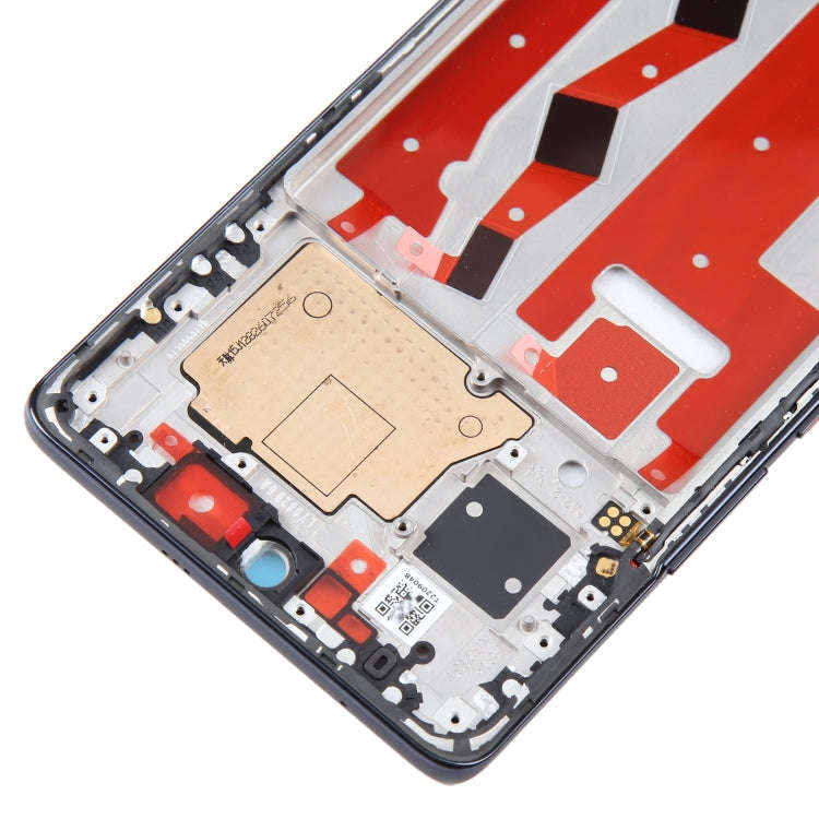 For Huawei nova 10 Front Housing LCD Frame Bezel Plate(Black)